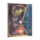 WolfWalkers (Irish Folklore Trilogy) Ultra Lined Hardcover Journal (Wrap Closure)