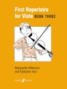 First Repertoire For Viola Book 3