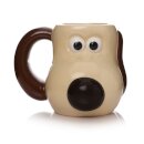 Mug Shaped Boxed - Aardman (Gromit)