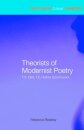 Theorists of Modernist Poetry