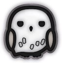 Pin Badge - Harry Potter Kawaii (Hedwig)
