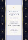 Password Logbook (Black & Gold)