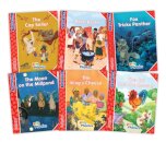 Jolly Phonics Folktales Red Readers (Level 1) Complete Set (1-6)