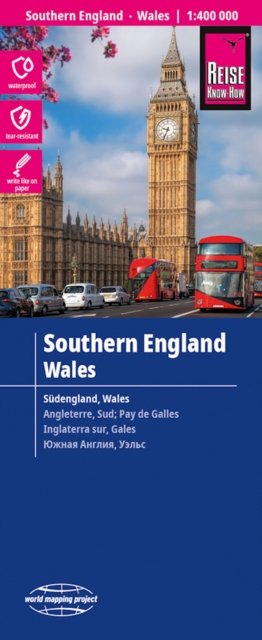 Southern England & Wales (1:400.000)
