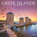 Greek Islands Calendar 2026  Square Travel Wall Calendar - 16 Month