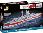 600 PCS HC  WWII /4854/ Battleship BISMARCK scale 1:700