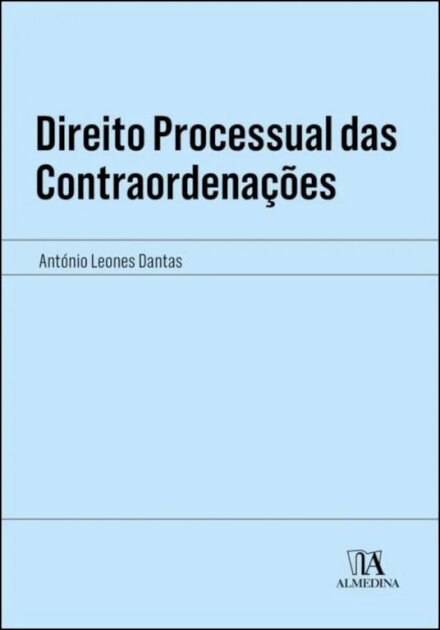 Direito Processual Das Contraordenações