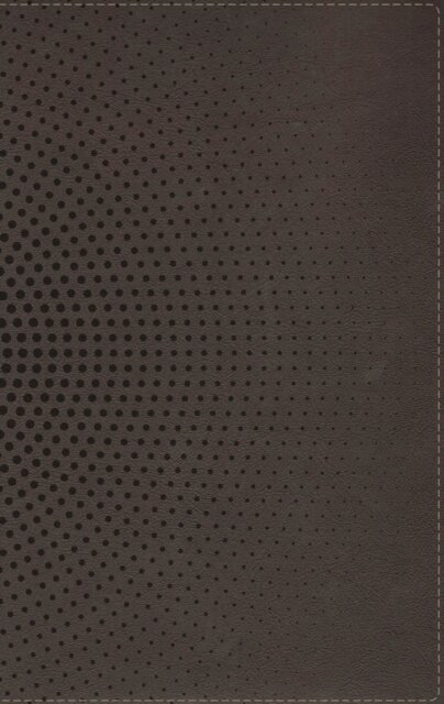 NASB, Clear Focus Bible, Leathersoft, Charcoal Brown