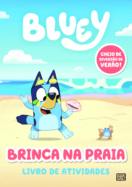 Bluey Brinca na Praia: Livro de Atividades