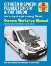 Citroen Dispatch, Peugeot Expert & FIAT Scudo Diesel ('07-Aug '16) 56 to 16