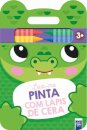 Leva-me - Pinta com Lápis de Cera: Crocodilo 3+
