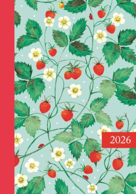 Strawberry Floral A6 Diary  2026