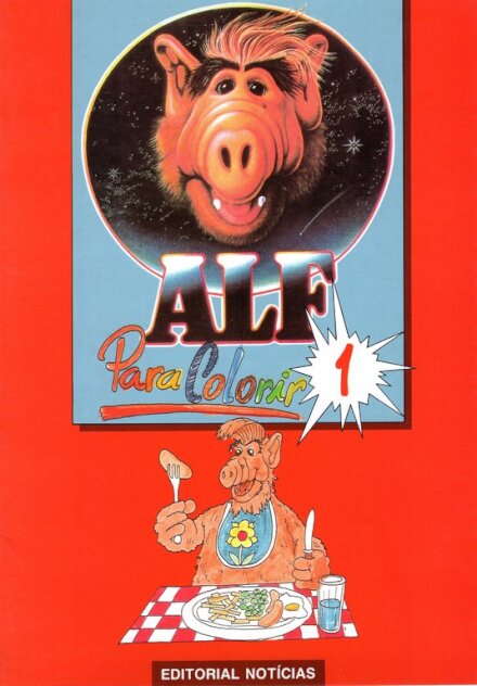 Alf para colorir 1