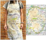 OS Map Adult Apron - Dartmoor National Park