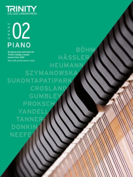Trinity College London Piano Exam Pieces Plus Exercises From 2021: Grade 2