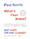 What's Your Name? (Clarinets)