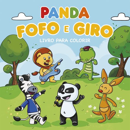 Canal Panda - Fofo E Giro - Livro Para Colorir
