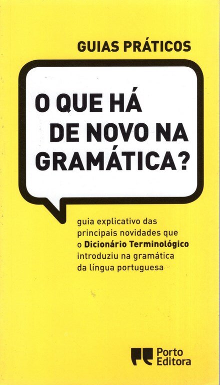 O que há de novo na gramática?