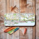 OS Map Metal Pencil Tin - South Downs National Park