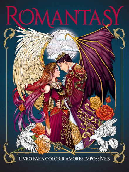 Romantasy - Livro para Colorir Amores Impossíveis