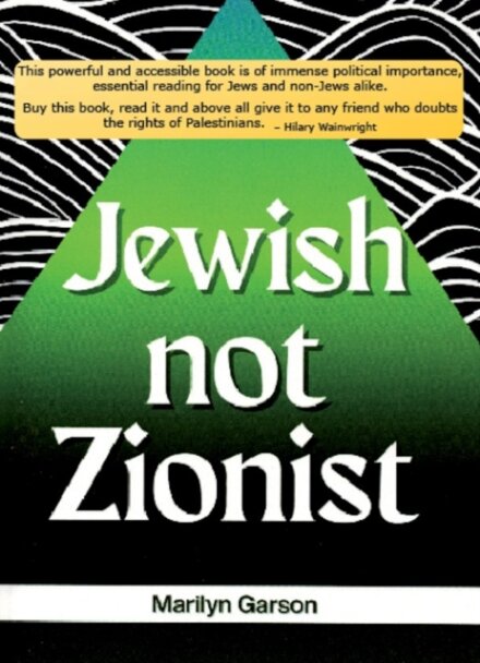 Jewish not Zionist