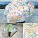 OS Map Premium Umbrella - Lake District National Park