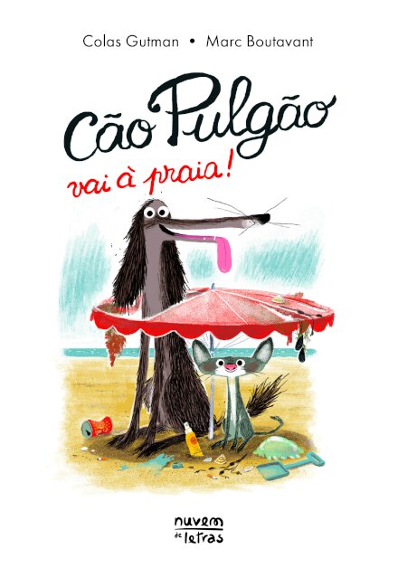 Cão Pulgão vai à praia!