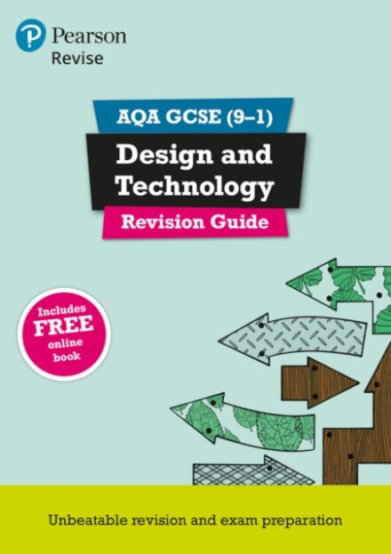 Pearson REVISE AQA GCSE Design and Technology Revision Guide incl. online revision - for 2026, 2027 exams