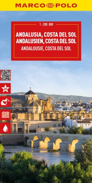 Andalusia Costa Del Sol Marco Polo Map