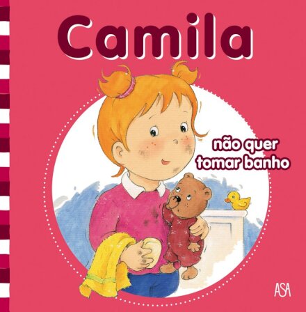Camila não quer tomar banho