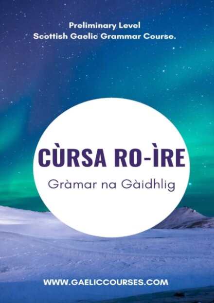 Cursa Ro-ire Gramar na Gaidhlig