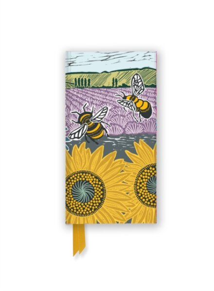 Kate Heiss: Sunflower Fields (Foiled Slimline Journal)