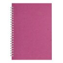 A4 Pink Pig Notebook 70 leaves 80gsm Berry