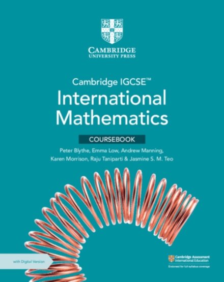 Cambridge IGCSE™ International Mathematics Coursebook with Digital Version (2 Years' Access)