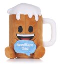8" Emoji Beer-Illiant Dad Plush Gift