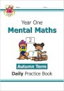 KS1 Mental Maths Year 1 Daily Practice Book: Autumn Term