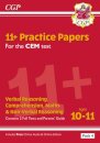 11+ CEM Practice Papers: Ages 10-11 - Pack 4 (with Parents' Guide & Online Edition)