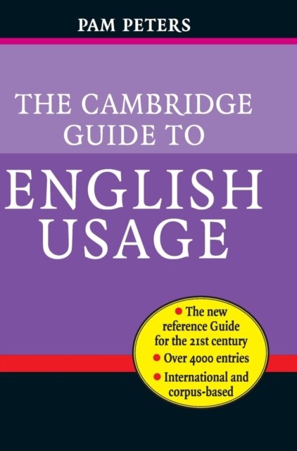 The Cambridge Guide English Usage