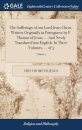 The Sufferings of our Lord Jesus Christ. Written Originally in Portuguese by F. Thomas of Jesus, ... And Newly Translated Into English. In Three Volumes. ... of 3; Volume 3