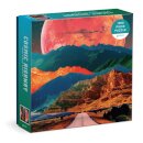 Cosmic Highway 1000 Piece Puzzle in a Square Box