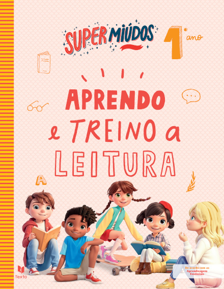 Supermiúdos Aprendo e Treino a Leitura 1º ano