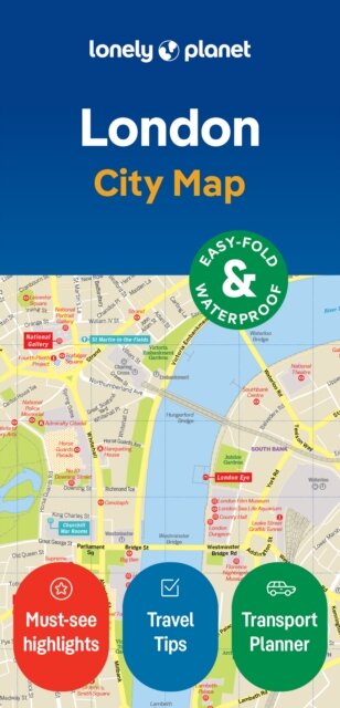 Lonely Planet London City Map