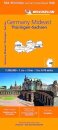 Germany Mideast - Michelin Regional Map 544