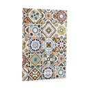 2026 Porto (Portuguese Tiles) Maxi 12-month Horizontal Hardcover Flexi Dayplanner 2026 (Elastic Band Closure)