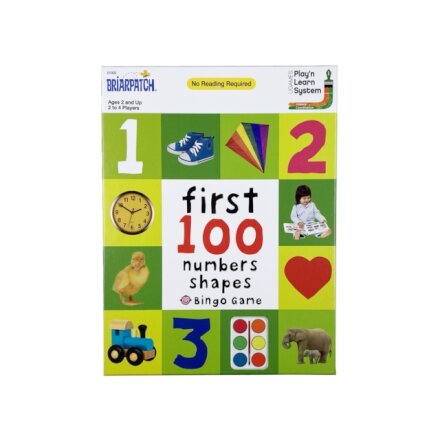 First 100 Animals / Shapes Bingo