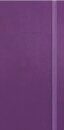 Purple Soft Touch Deluxe Slim Diary 2026