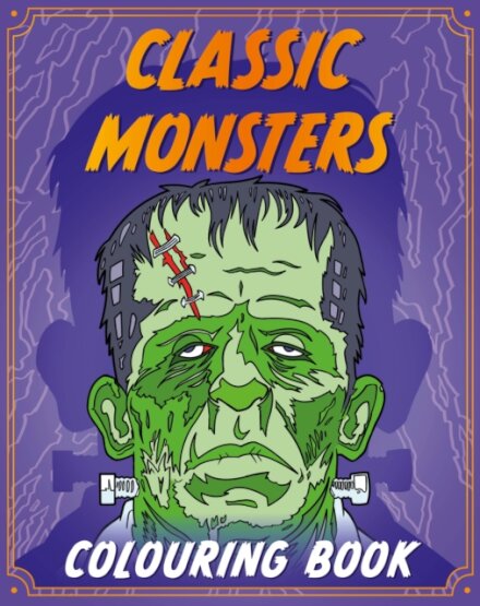 Classic Monsters Colouring Book