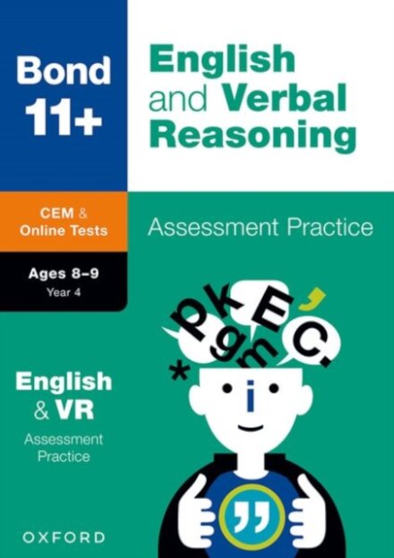 Bond 11+ CEM English & Verbal Reasoning Assessment Papers 8-9 Years (now Cambridge Select Insight)