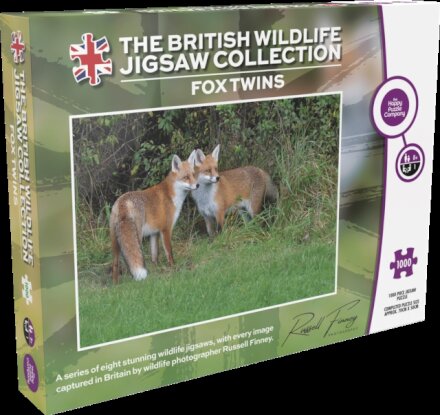 Fox Twins 1000 Piece Puzzle