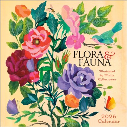 Flora & Fauna 2026 Wall Calendar
